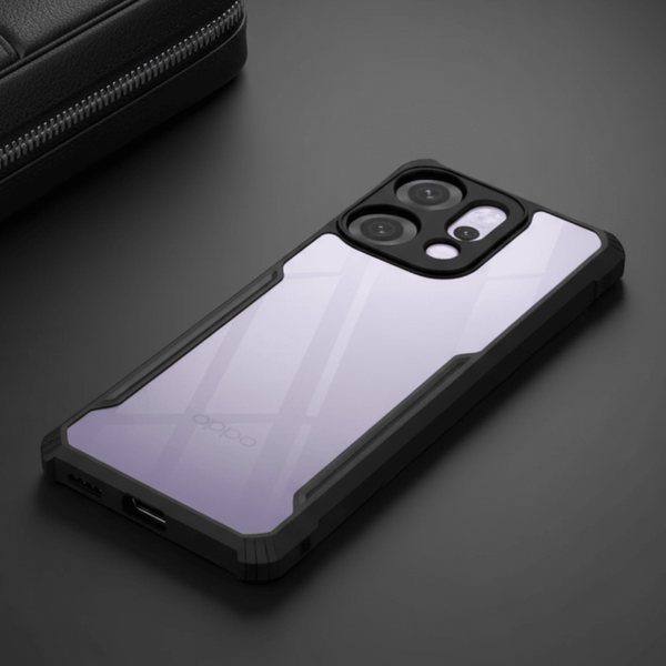 Hybrid Shockproof transparent Silicone Case for Oppo Reno 14