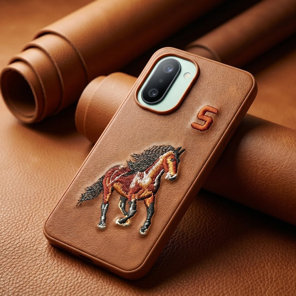 Brown Leather Horse No. 5 OC Ornamented for Oneplus 15r