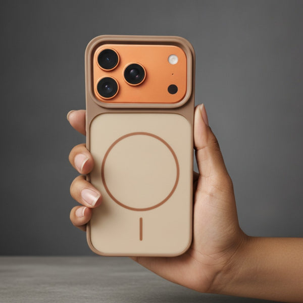 GripMate Brown OC Silicone case for Apple iphone 17 Pro
