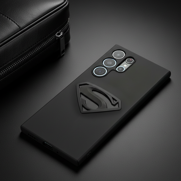 Superhero-S Engraved silicon Case for Samsung S23 ULTRA