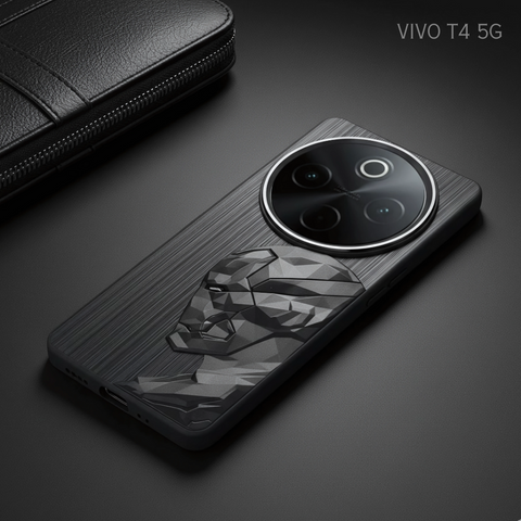 Ironcore superhero Engraved silicon Case for Vivo T4 5g