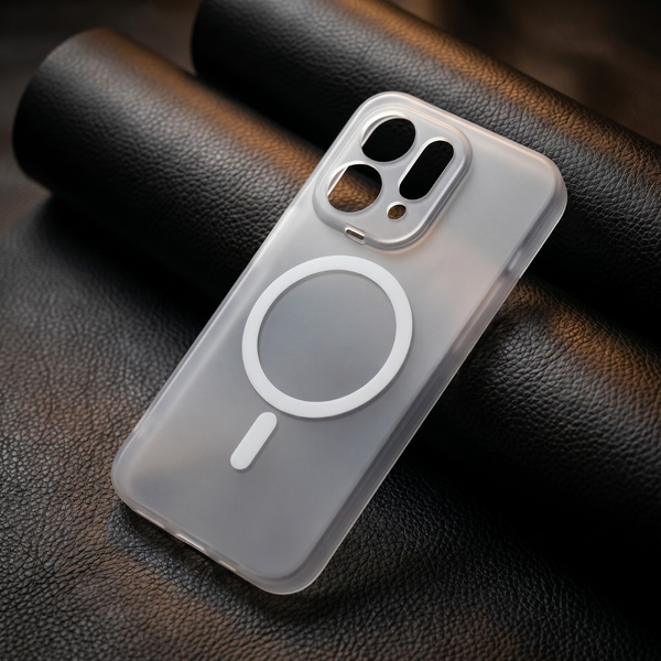 White Paper Matte Magsafe Case for Vivo V70