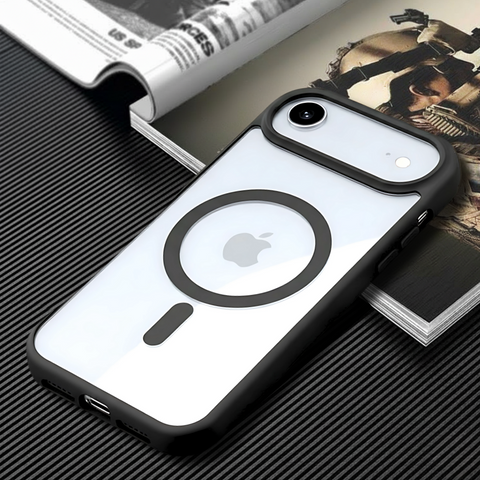 Black MagSafe Clear Transparent Silicone case for Apple iphone Air