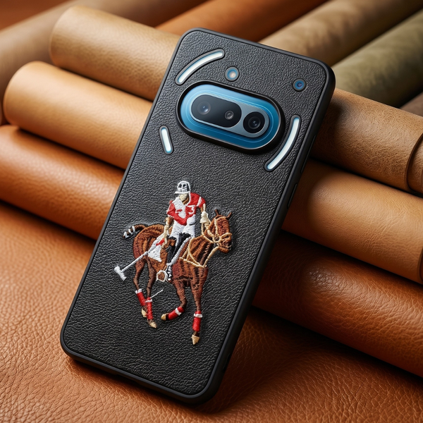 Black Leather Horse Rider OC Ornamented for Nothing Phone 3a