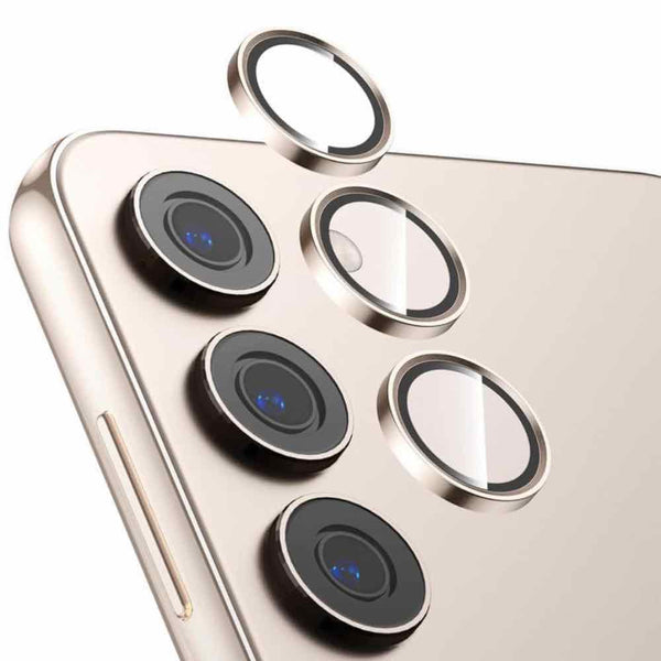 Gold Metallic camera ring lens guard for Samsung A16