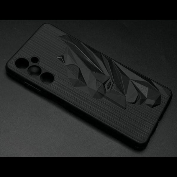 Superhero Engraved logo silicon Case for Samsung S24