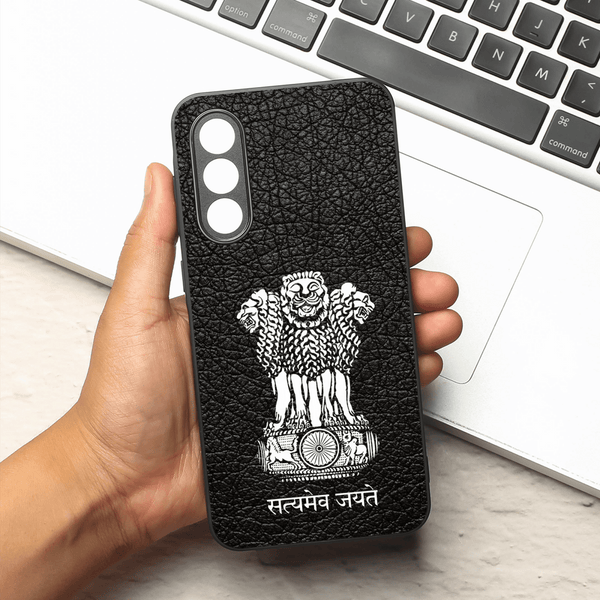 Black Satyamev Jayate MB Case for Samsung A56