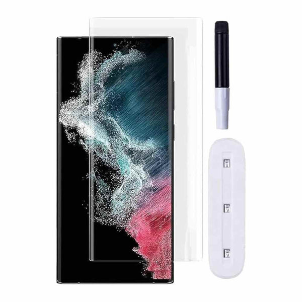 Premium UV Tempered Glass Screen Protector For Samsung S21 Ultra