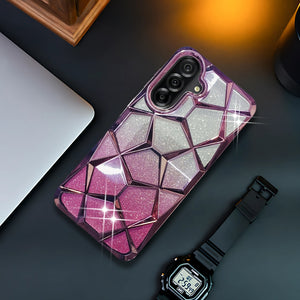 Dazzle Pink Silicone case for Samsung A36