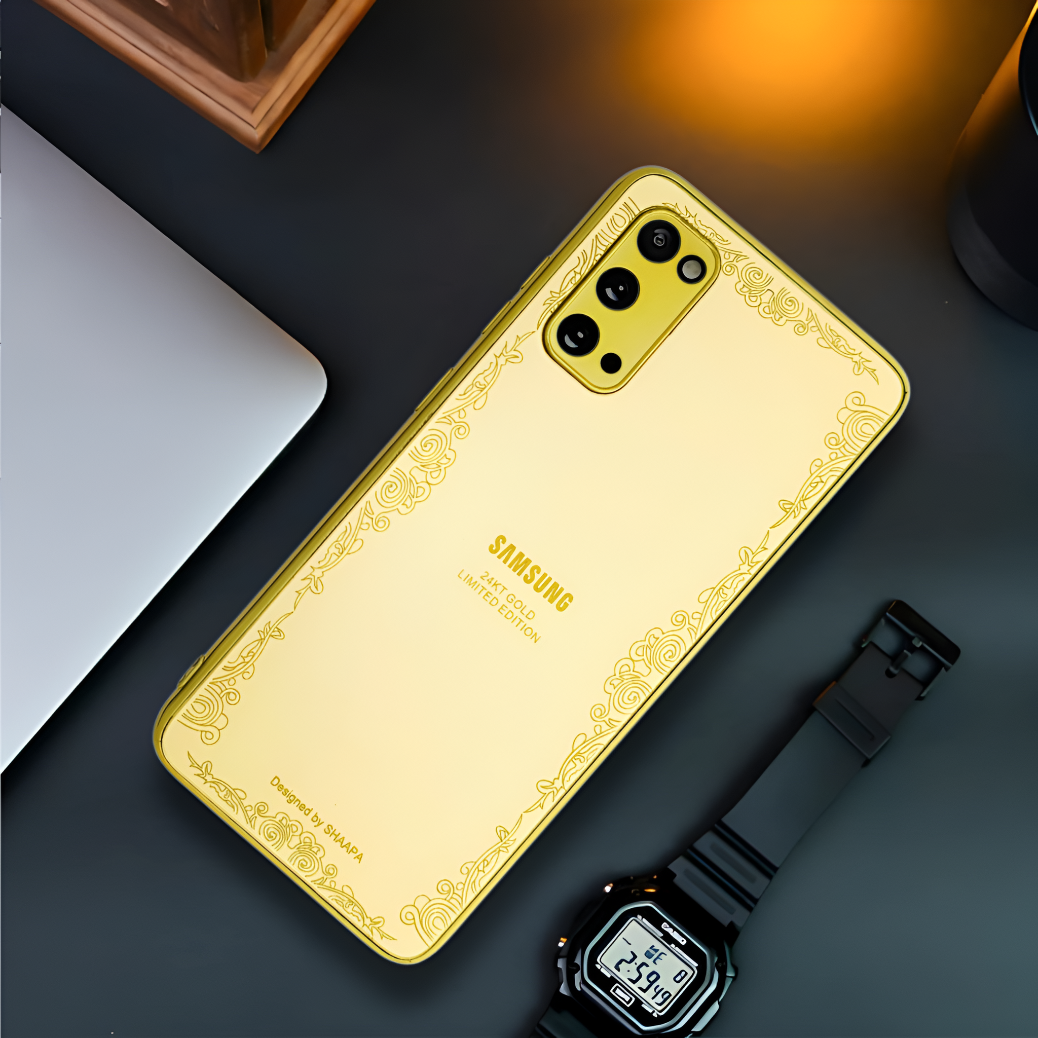 Luxury Gold Mirror case for Samsung S20