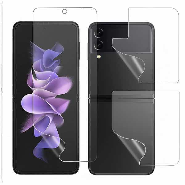 Screen and body Protector for Samsung Galaxy Z FLIP 3 - The Hatke