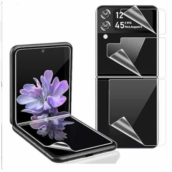 Screen and body Protector for Samsung Galaxy Z FLIP 4 - The Hatke