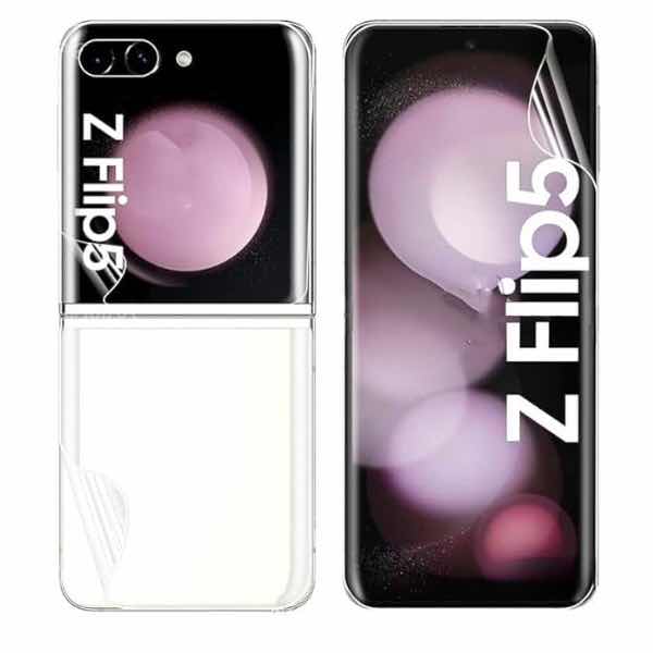Screen and body Protector for Samsung Galaxy Z FLIP 5 - The Hatke