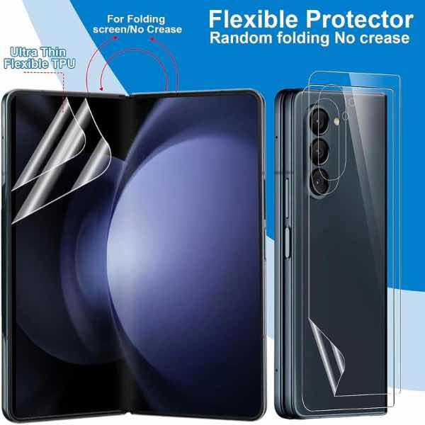 Screen and body Protector for Samsung Galaxy Z Fold 3 - The Hatke