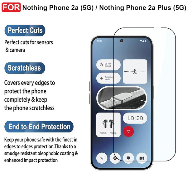 Screen Protector for Nothing Phone 2a Plus - The Hatke