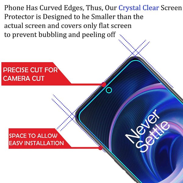 Screen Protector for Oneplus 13r - The Hatke
