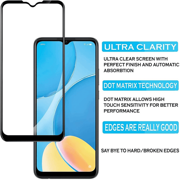 Screen Protector for Oppo A15 - The Hatke