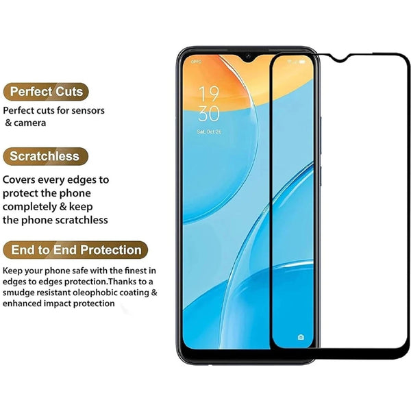 Screen Protector for Oppo A17 - The Hatke