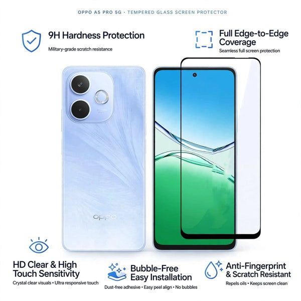 Screen Protector for Oppo A5 Pro - The Hatke