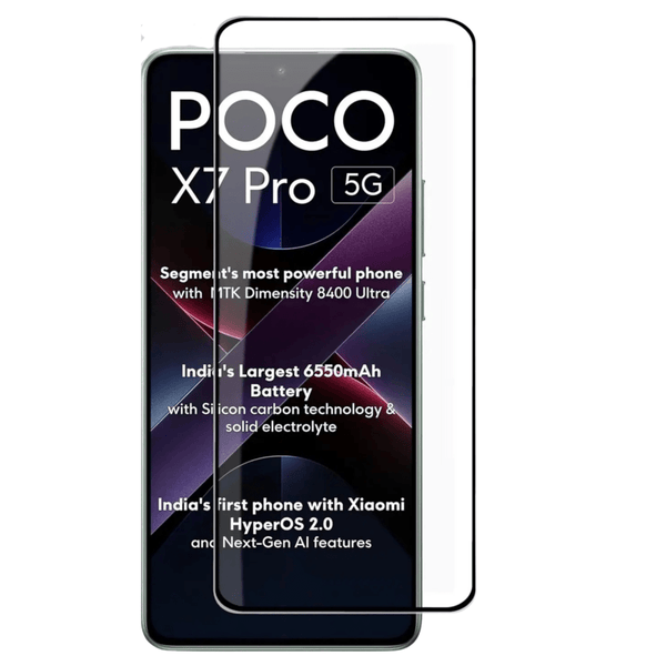 Screen Protector for Poco X7 Pro - The Hatke