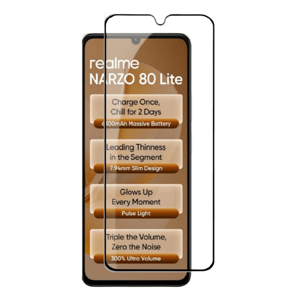 Screen Protector for Realme Narzo 80 Lite - The Hatke
