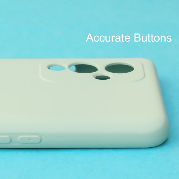 Sea Green Camera Original Silicone case for Oneplus 9 - The Hatke