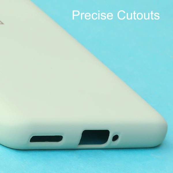 Sea Green Camera Original Silicone case for Oneplus 9 - The Hatke