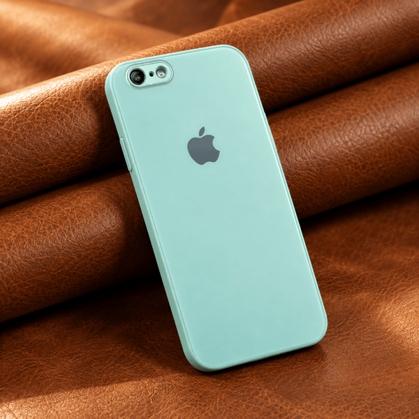 Sea Green camera Safe mirror case for Apple Iphone 6/6s - The Hatke