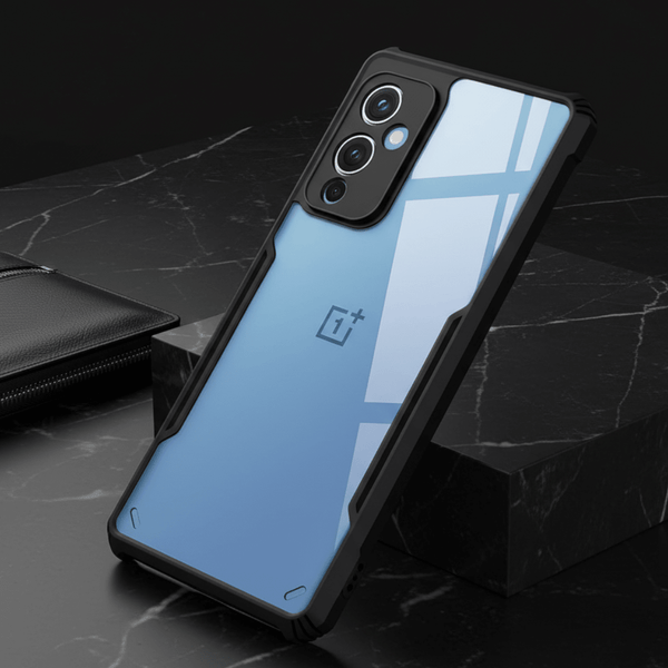 Shockproof protective transparent Silicone Case for Oneplus 9 - The Hatke