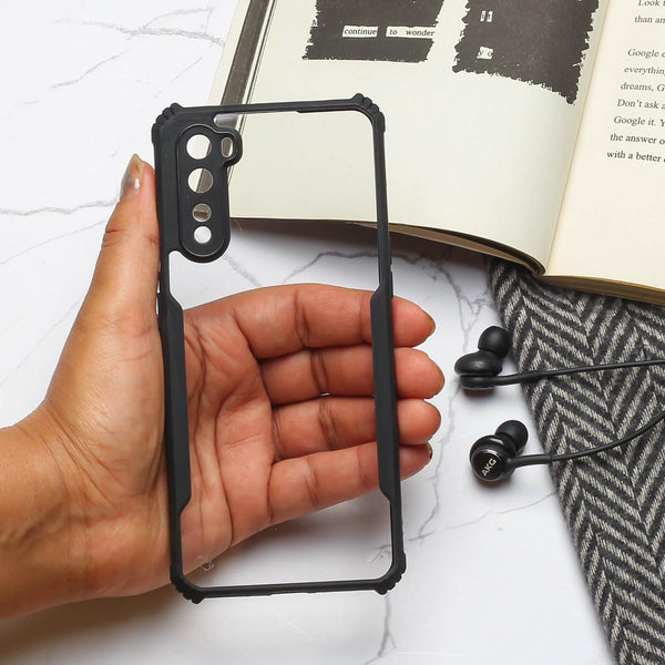 Shockproof protective transparent Silicone Case for Oneplus Nord - The Hatke