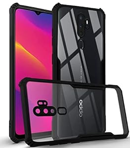 Shockproof protective transparent Silicone Case for Oppo A5 2020 - The Hatke