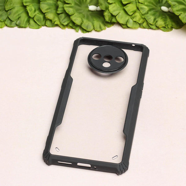 Shockproof silicone protective transparent Case for Oneplus 7t - The Hatke