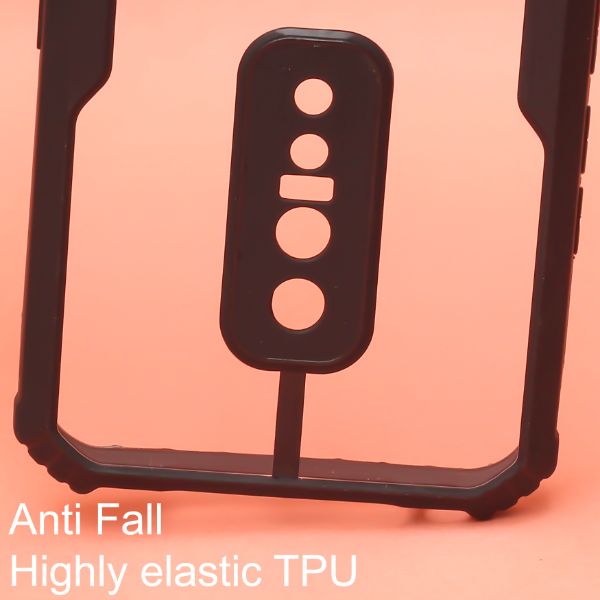 Shockproof silicone protective transparent Case for Vivo V17 pro - The Hatke