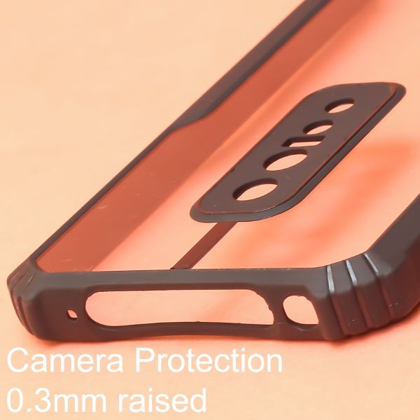 Shockproof silicone protective transparent Case for Vivo V17 pro - The Hatke