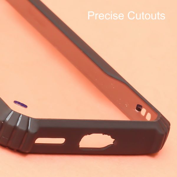Shockproof silicone protective transparent Case for Vivo V17 pro - The Hatke