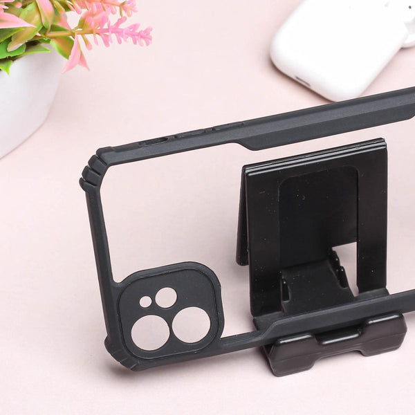 Shockproof Transparent Silicone Safe Case for Apple iphone 11 - The Hatke