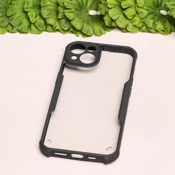 Shockproof Transparent Silicone Safe Case for Apple iphone 14 Plus - The Hatke