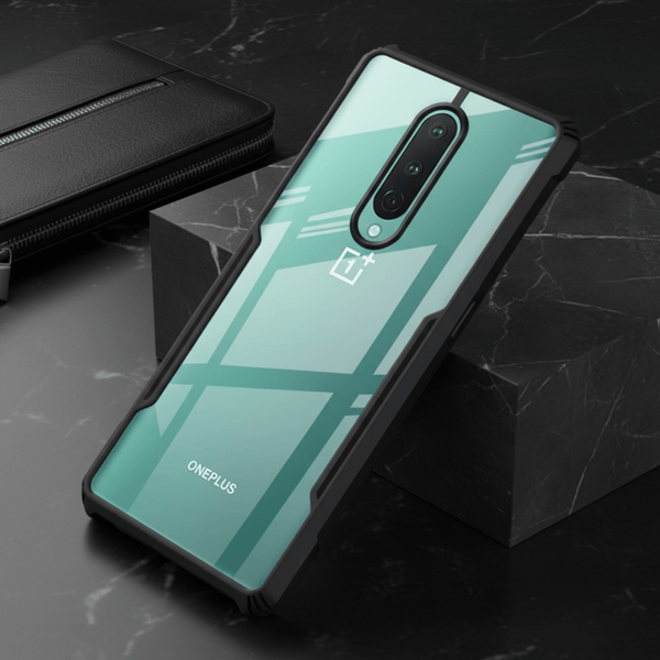 Shockproof transparent silicone Safe case for Oneplus 8 - The Hatke