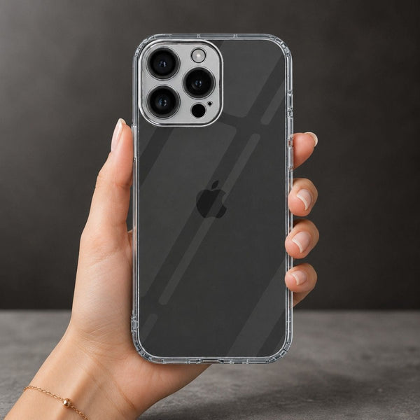 SilicaClear Transparent Silicone Case for Apple Iphone 16 Pro Max - The Hatke
