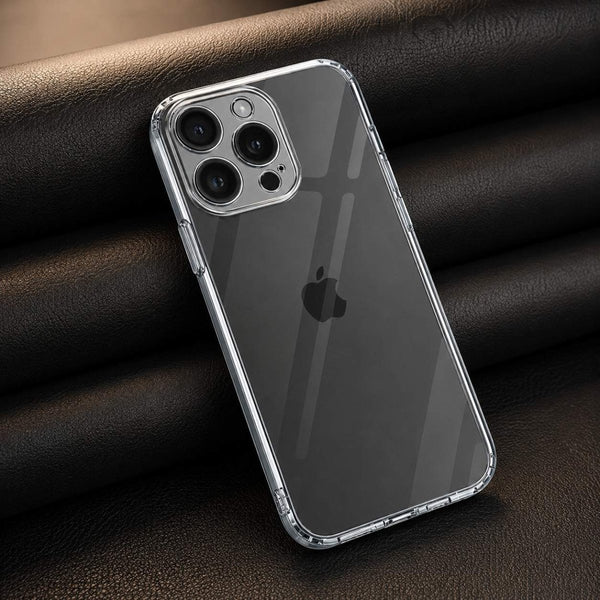SilicaClear Transparent Silicone Case for Apple Iphone 16 Pro Max - The Hatke