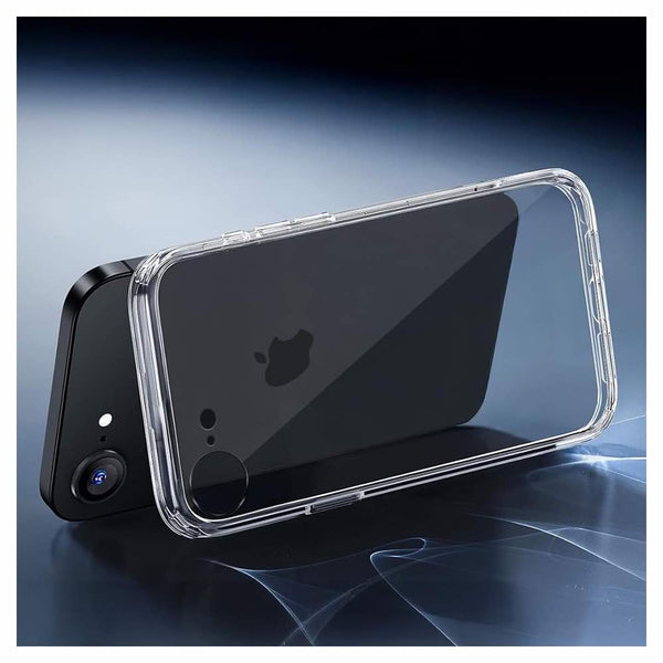SilicaClear Transparent Silicone Case for Apple Iphone 16E - The Hatke