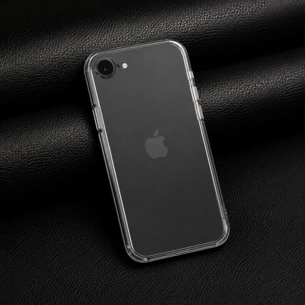 SilicaClear Transparent Silicone Case for Apple Iphone 16E - The Hatke
