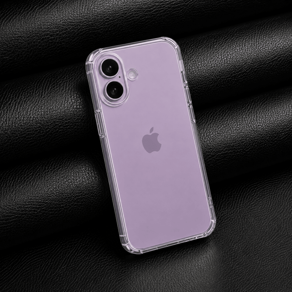 SilicaClear Transparent Silicone Case for Apple Iphone 17 - The Hatke
