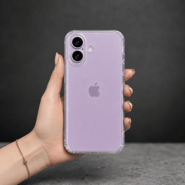 SilicaClear Transparent Silicone Case for Apple Iphone 17 - The Hatke