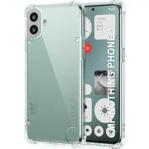 SilicaClear Transparent Silicone Case for CMF PHONE 1 - The Hatke