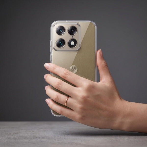 SilicaClear Transparent Silicone Case for Motorola Signature - The Hatke