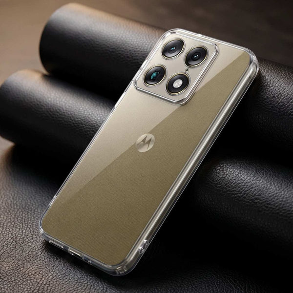 SilicaClear Transparent Silicone Case for Motorola Signature - The Hatke