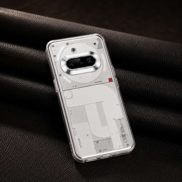 SilicaClear Transparent Silicone Case for nothing Phone 3a - The Hatke