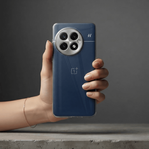 SilicaClear Transparent Silicone Case for Oneplus 13R - The Hatke