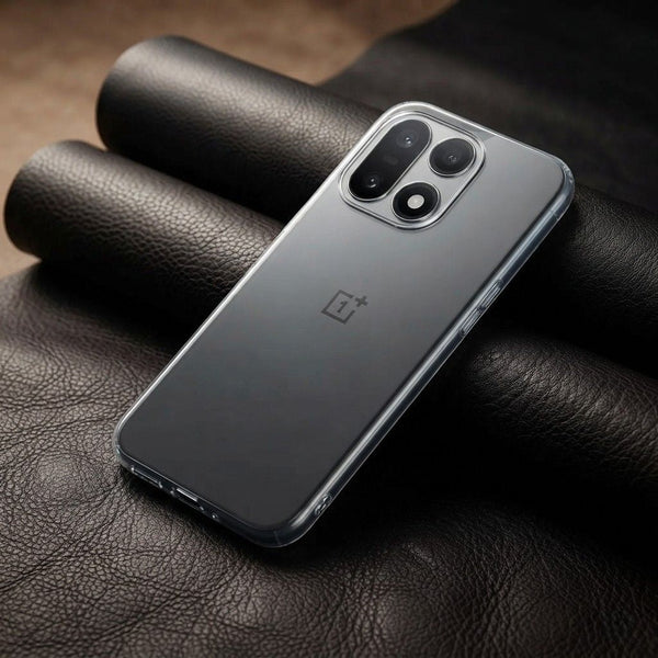 SilicaClear Transparent Silicone Case for Oneplus 15 - The Hatke